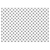 Punkte schwarz & weiß Ziel + Ihr Backgr. Idee Tischdecke (Vorderseite (Horizontal))