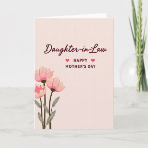 Punkte-Schwiegertochter Muttertagskarte Karte