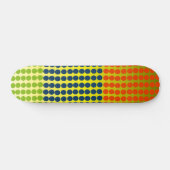 Punkte- Skateboard (Horizontal)