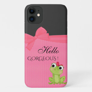 Punkte, süßer Frosch - Motivationsbotschaft Case-Mate iPhone Hülle