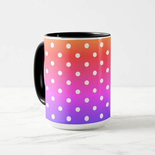 Punkte Tasse (Vorderseite Links)
