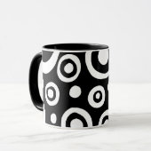 Punkte und Kreise Tasse (Vorderseite Links)