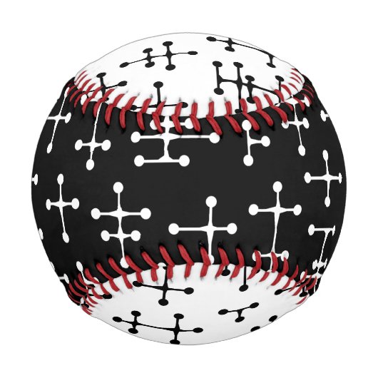 Punkte und Linien Baseball (Rückseite)