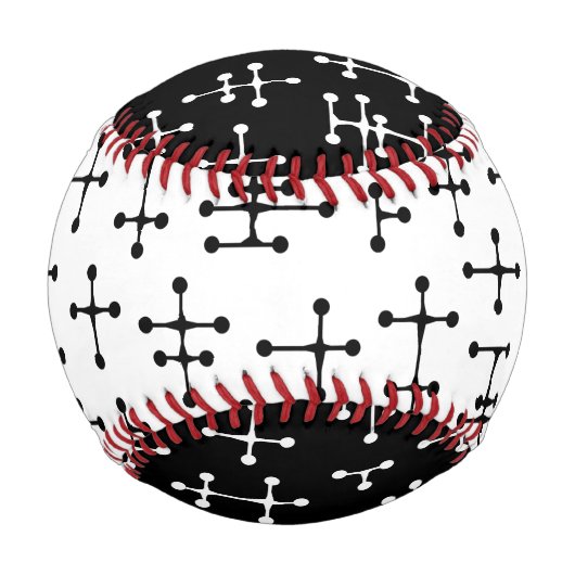 Punkte und Linien Baseball (Vorderseite)