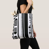 Punkte und Linien Quadrate 4 Tasche (Von Nahem)