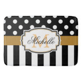 Punkte und Streifen Badematte (Vorderseite)