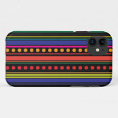 Punkte und Streifen Case-Mate iPhone Hülle (Rückseite (Horizontal))