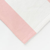 Punkte und Streifen Fleecedecke (Ecke)