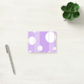 Punkte und Streifen in FairytalePurple Post-it Klebezettel (Büro)