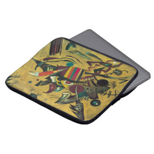 Punkte von Wassily Kandinsky, Vintage Expressionis Laptopschutzhülle