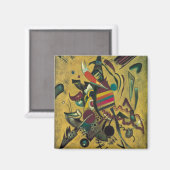 Punkte von Wassily Kandinsky, Vintage Expressionis Magnet (Vorderseite/Rückseite)