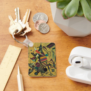 Punkte von Wassily Kandinsky, Vintage Expressionis Schlüsselanhänger