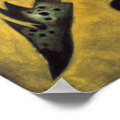 Punkte von Wassily Kandinsky, Vintager Expressioni Poster (Ecke)