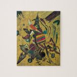 Punkte von Wassily Kandinsky, Vintager Expressioni Puzzle<br><div class="desc">Punkte (1920) von Wassily Kandinsky. Eine Vintage abstrakte Ausdruckskunst künstlerische Malerei mit einer Vielzahl von Farben und geometrischen Formen. Ein sehr südwestlicher Ureinwohner-Amerikanische Ureinwohner-Stammeslook auf dieses Design.</div>