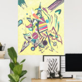 Punkte - Wassily Kandinsky Poster (Heimbüro)