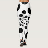Punkte | Zazzle_Growshop. Leggings (Rückseite)