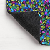 Punktematrix: Blaues Mousepad (Ecke)