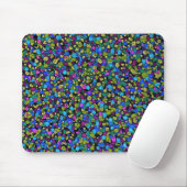 Punktematrix: Blaues Mousepad (Mit Mouse)