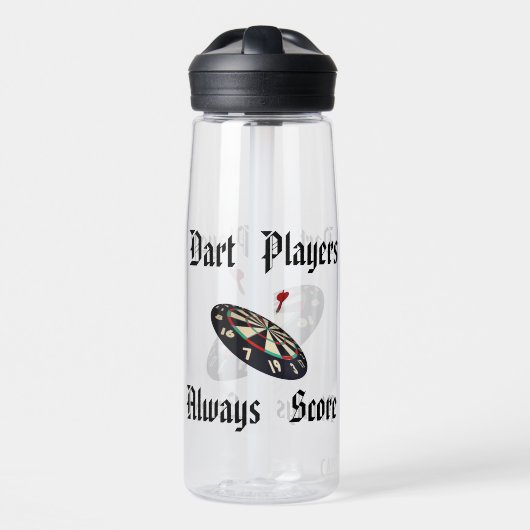 Punktewertung, Funny Darts Players Trinkflasche (Vorne)
