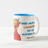 Punktieren Sie das Monster, Tasse (VorderseiteRechts)