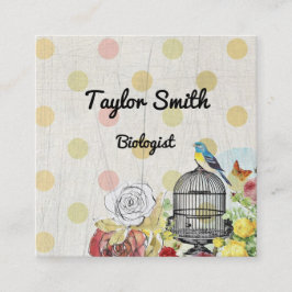 punktiert moderne Geschäftskarte des geometrischen Quadratische Visitenkarte