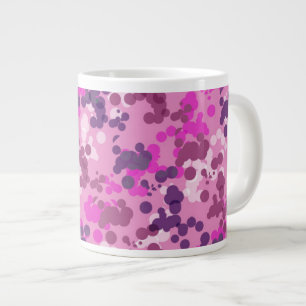 Punktierte Camouflage Jumbo-Tasse