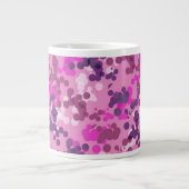 Punktierte Camouflage Jumbo-Tasse (Vorderseite)