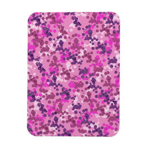 Punktierte Camouflage Magnet