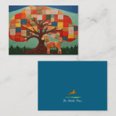 Punktierte Poodle-Note-Karte Mitteilungskarte (Vorne/Hinten)