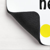 Punktierter Regenbogen Mousepad (Ecke)
