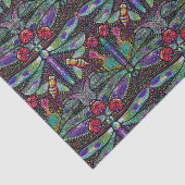 Punktiertes LibellenSeidenpapier Seidenpapier (Ausschnitt)