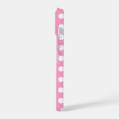 Punktiöses iPhone-Case iPhone 15 Hülle (Linke Seite)