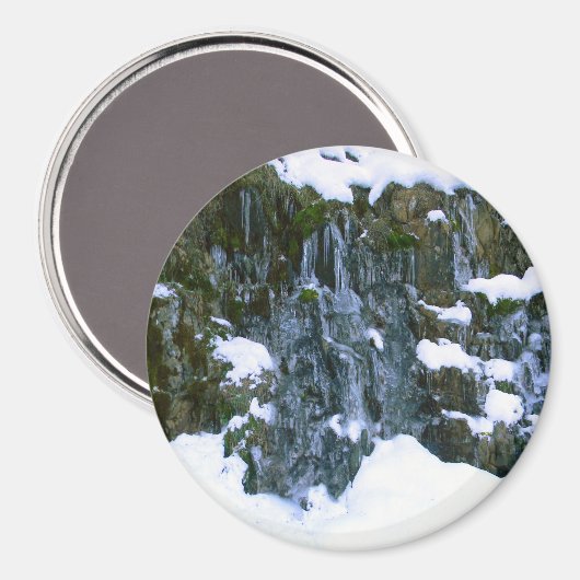 Pünktlich gefroren... magnet (Vorderseite/Rückseite)