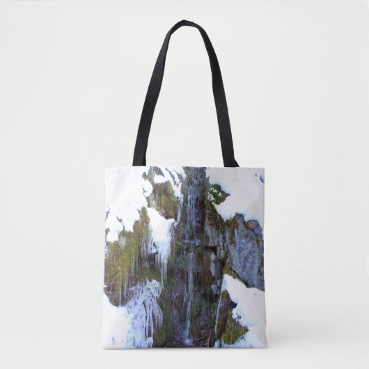 Pünktlich gefroren.... tasche (Vorderseite)