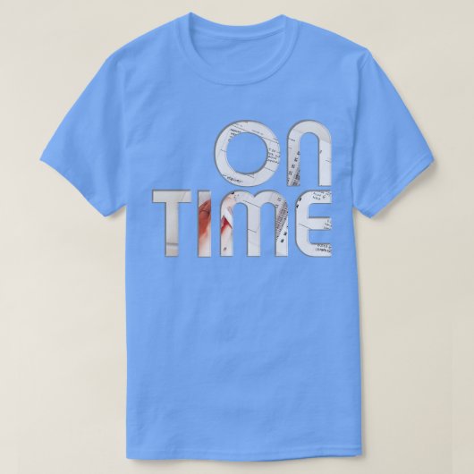 Pünktlich T-Shirt (Design vorne)