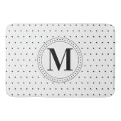 Punktmuster Badematte (Vorderseite)