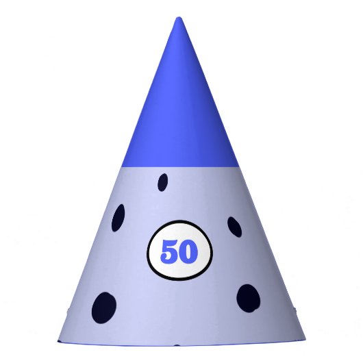 Punktmuster Partyhütchen (Vorderseite)