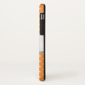 Punktmuster stylish (orange) Case-Mate iPhone hülle (Hinten/Links)