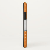 Punktmuster stylish (orange) Case-Mate iPhone hülle (Hinten/Rechts)