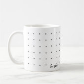Punktspiel tic tac-Zehe Kaffeetasse (Links)
