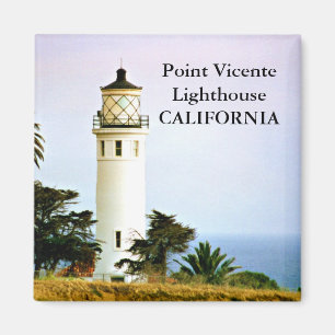 Punktvicente-Leuchtturm, Kalifornien-Magnet Magnet