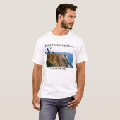 Punktvicente-Leuchtturm, Kalifornien-T - Shirt (Vorne ganz)