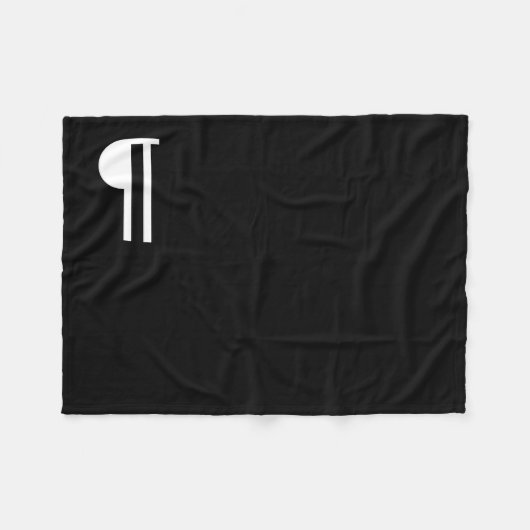 Punktzeichen Fleecedecke (Vorderseite (Horizontal))