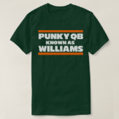 Punky QB, bekannt als Williams T-Shirt (Design vorne)