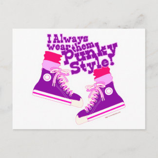 Punky Style Postkarte