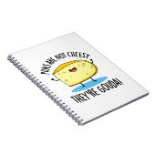 Punnen sind nicht käsisch, die Gouda Funny Cheese Notizblock (Rechte Seite)