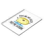 Punnen sind nicht käsisch, die Gouda Funny Cheese Notizblock (Linke Seite)