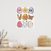 punni, retro, vintage poster (Küche)