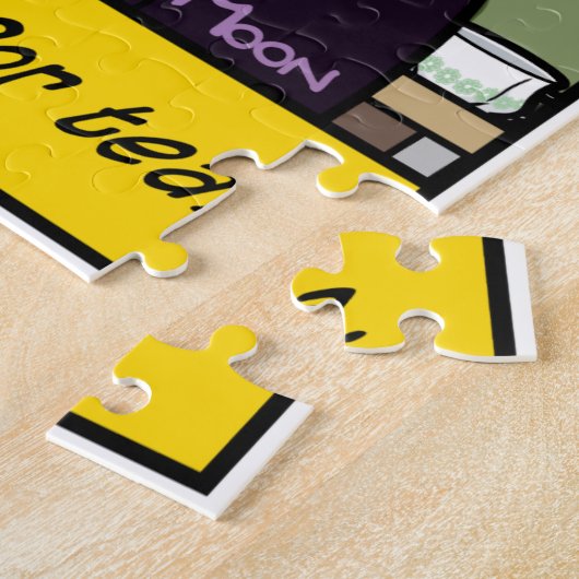 Punny 40. Geburtstag Jigsaw Puzzle (Seite)