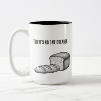 Punny Baker Bäckerei Brot Pun Geschenk Zweifarbige Tasse